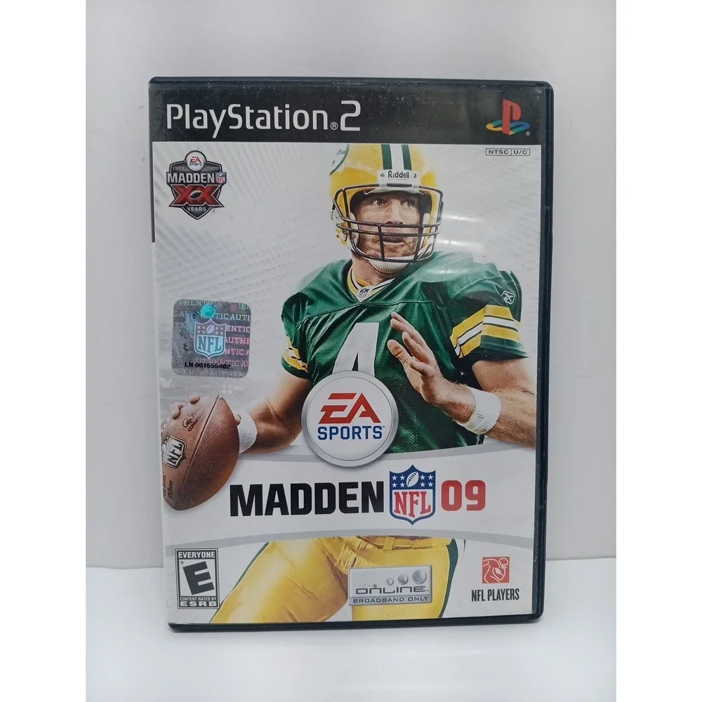 Madden 09 PS2 Playstation 2 Game